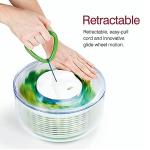 ZYLISS Large BPA-Free Easy Spin Salad Spinner