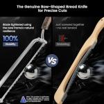 SYOKAMI Bow-Design Bread Knife for Perfect Slices