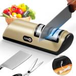 Cordless Electric Knife Sharpener with Diamond Stones
