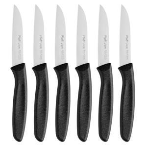 Stainless Steel Paring Knife Set - 6 Pieces