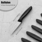 Stainless Steel Paring Knife Set - 6 Pieces