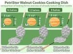 PetriStor Walnut Cookie Maker – 16 Nuts