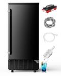 ICEVIVAL Under Counter Ice Maker with Drain Pump