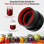 2025 Electric Mason Jar Vacuum Sealer, Portable