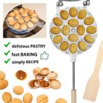 PetriStor Walnut Cookie Maker – 16 Nuts