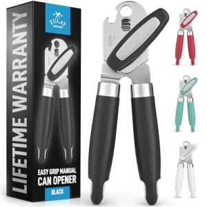 Zulay Heavy Duty Stainless Steel Manual Can Opener