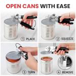 Zulay Heavy Duty Stainless Steel Manual Can Opener