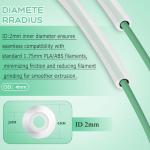 Teflon Tubing 16.5ft with Cutter for 3D Printing