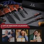 6-Piece Chef Knife Set with Storage Bag