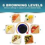 Elite Gourmet 4-Slice Toaster with Countdown Timer