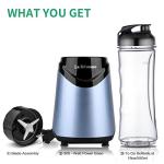La Reveuse 300W Personal Smoothies Blender with Bottle