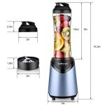 La Reveuse 300W Personal Smoothies Blender with Bottle