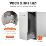 VEVOR Pull-Out Trash Drawer for Outdoor Kitchens