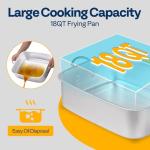 VIVOHOME Double Deep Fryer with Two Baskets