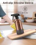Bontip Amber Glass Spray Bottle Set - 2 Pack