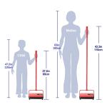 Eyliden Mini Handheld Carpet Sweeper - No Noise