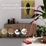 Eyliden Mini Handheld Carpet Sweeper - No Noise