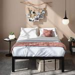 ZINUS 18" Lorrick Metal Bed Frame, King, Black