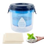 Reusable Greek Yogurt Strainer with Lid and Mesh