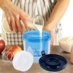 Reusable Greek Yogurt Strainer with Lid and Mesh