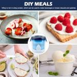 Reusable Greek Yogurt Strainer with Lid and Mesh