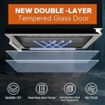 Ca'Lefort 24 Inch Beverage Cooler, 180 Can Capacity