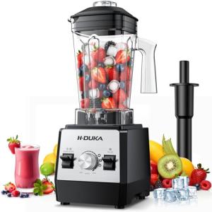 H-Duka 1400 Watt Smoothie Blender, 64oz Capacity