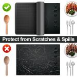 Electric Stove Top Cover and Dish Drying Mat