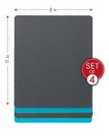 Flexible Non-Slip Cutting Board Set of 4