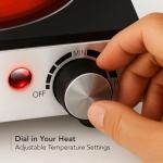 OVENTE 1200W Portable Infrared Single Burner Hot Plate