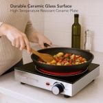 OVENTE 1200W Portable Infrared Single Burner Hot Plate