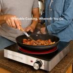 OVENTE 1200W Portable Infrared Single Burner Hot Plate