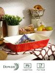 DOWAN 9x13 Deep Casserole Dish - Red