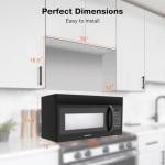 30" Over the Range Microwave with LED Lighting