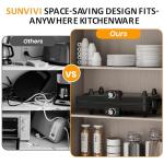 1600W Nonstick Electric Griddle for Indoor Cooking