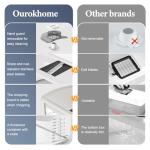 Ourokhome 6-in-1 Vegetable Mandolin Slicer