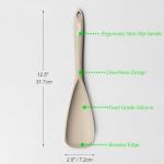 Durable BPA-Free Silicone Spatula Spoon Set