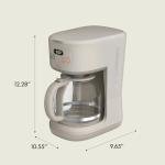 Bella 12-Cup Programmable Coffee Maker with LCD Display