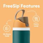 Owala FreeSip 24 Oz Stainless Steel Water Bottle