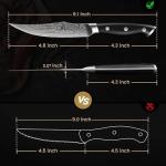 Set of 4 Super Sharp Steak Knives