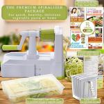 Brieftons 7-Blade Vegetable Spiralizer for Healthy Meals