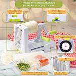 Brieftons 7-Blade Vegetable Spiralizer for Healthy Meals