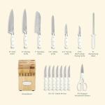 Cuisinart 15-Piece Stainless Steel Knife Set