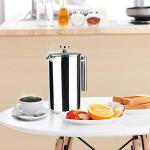 Secura 50oz Stainless Steel French Press Coffee Maker