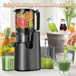 Cold Press Juicer with Wide Feed Chute