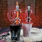 Skeleton Printed Disposable Cups for Halloween Parties