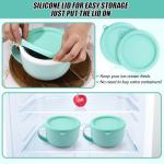 Silicone Lids for Dash Ice Cream Maker - 2 Pack