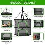 iPower 2-Layer Hanging Herb Drying Rack