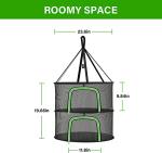 iPower 2-Layer Hanging Herb Drying Rack