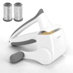 UHIYEE Rotary Parmesan Cheese Grater with Drums